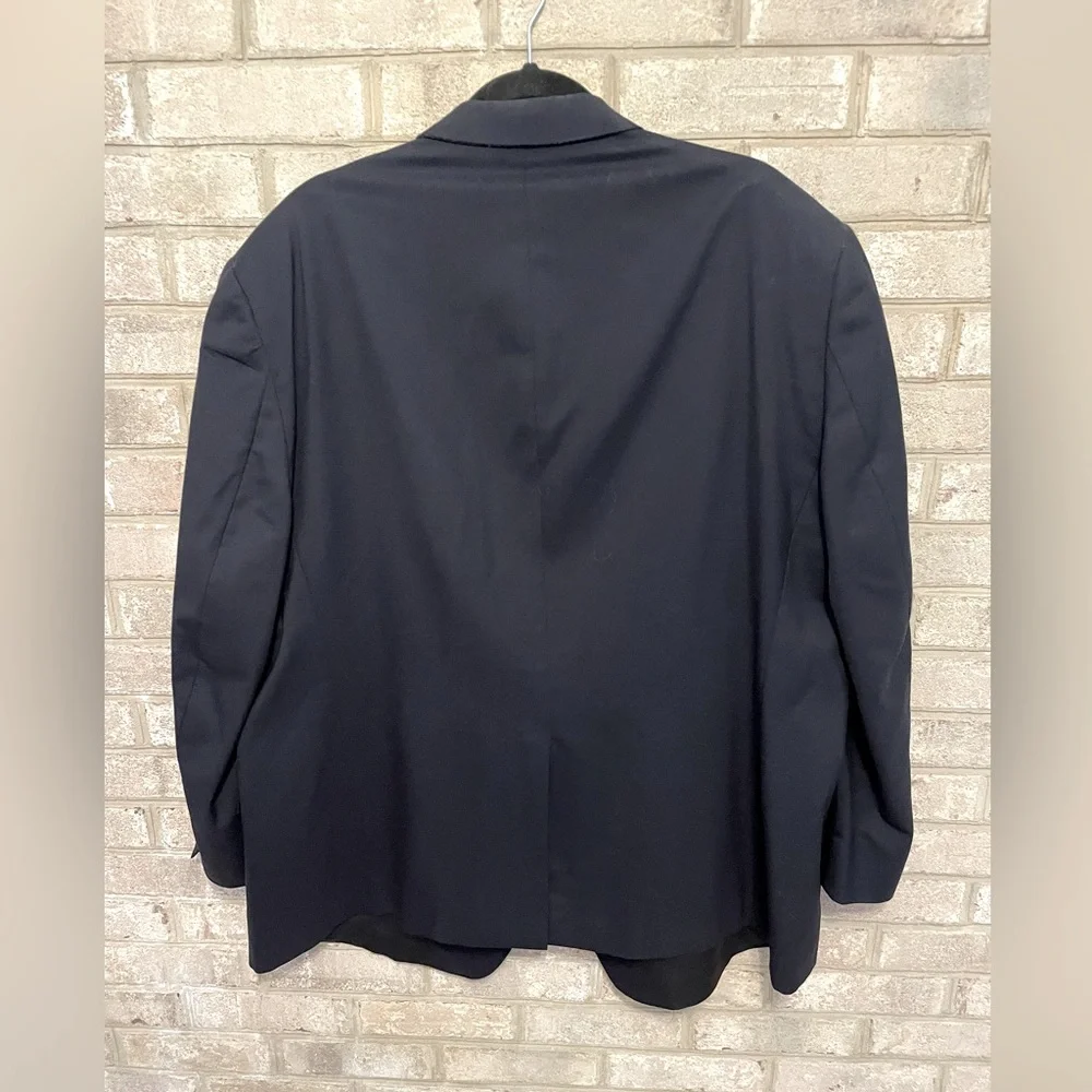 Hart Schaffner Marx Men’s Navy Blazer 52 PT - Picture 2 of 4